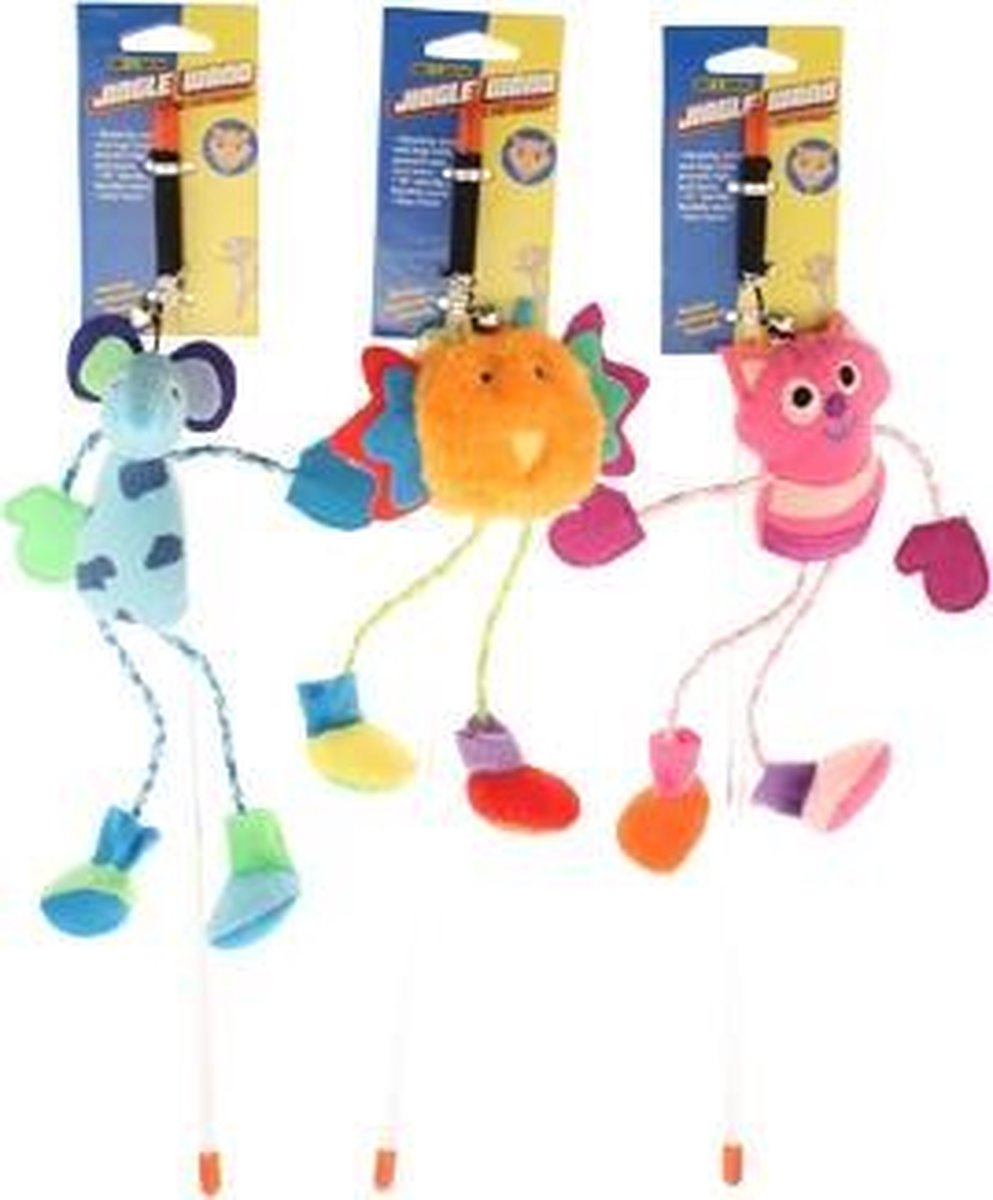 Jingle Wand - Kattenspeelgoed - Assorti