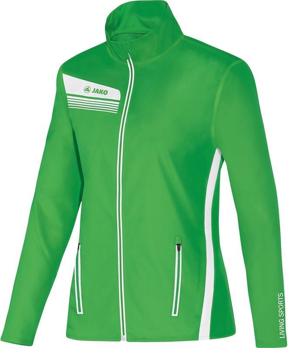 Jako Vest Athletico Dames Zacht Groen-Wit Maat 42