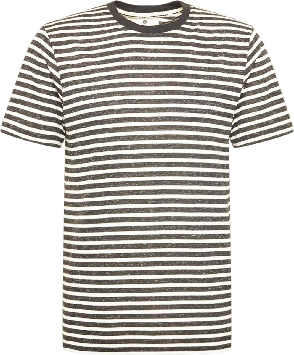 Anerkjendt shirt rod Zwart Gemêleerd-L