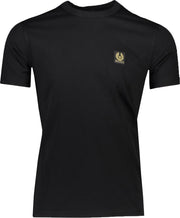Belstaff T-shirt Zwart Getailleerd - Maat L - Heren - Lente/Zomer Collectie - Katoen