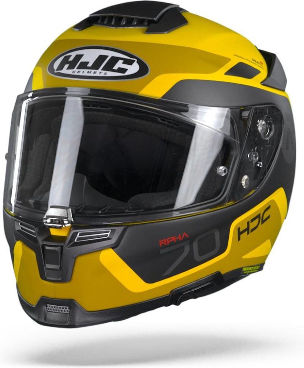 HJC RPHA 70 Shuky Yellow Full Face Helmet 2XL