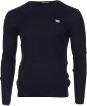 Antony Morato Trui Knitted Metal Logo Blue Ink