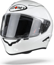 Suomy Speedstar Plain Wit Integraalhelm - Motorhelm - Maat S