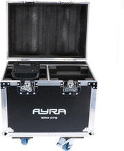 Heb je twee Ayra ERO 075 movingheads om te vervoeren? De Ayra 075-CASE is een case voor deze modellen
