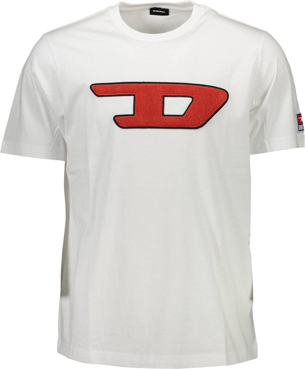 Diesel T-shirt Wit L Heren