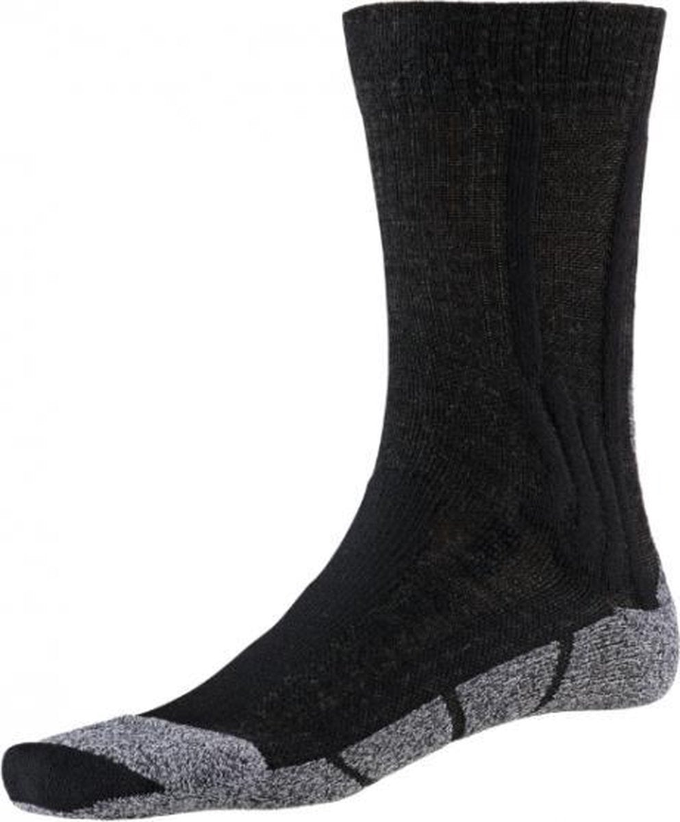 X-Socks - Wandelsokken - Dames - Trek Silver - Zwart/Grijs - Maat: 35-36