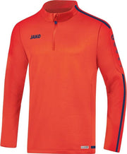 Jako Ziptop Striker 2.0 Flame-Navy Blauw Maat 2XL
