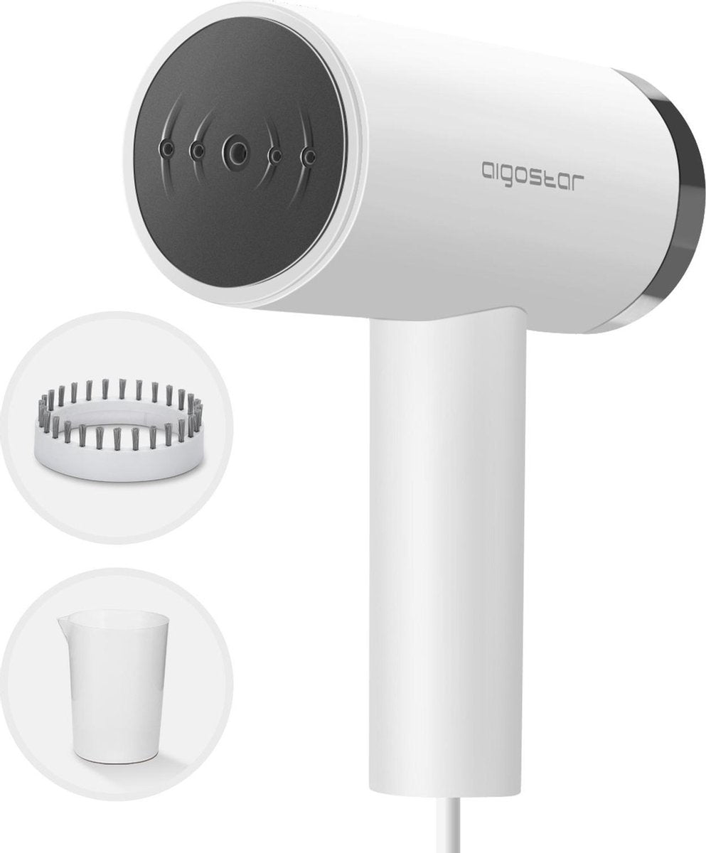 Aigostar Tiny 31RSM  - Kledingstomer - 1200W - Wit