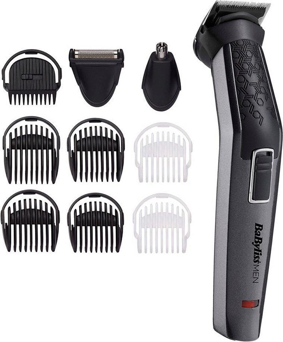 BaBylissMEN 10 in 1 Carbon Titanium MT727E - Trimmerset