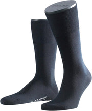 FALKE Airport 14435 Heren Sokken - Dark Navy - Maat 43/44