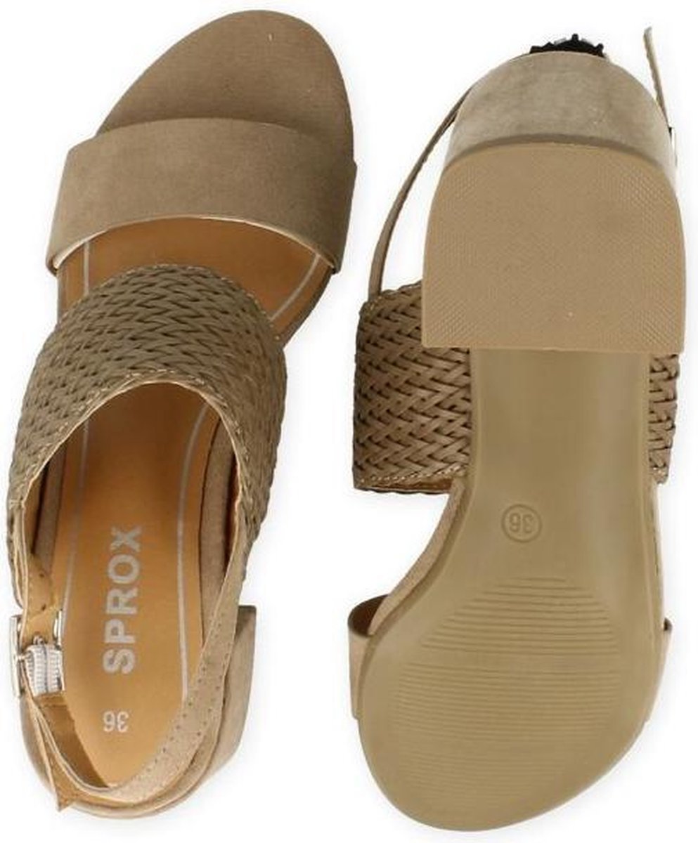 SPROX sandaal beige BEIGE 40