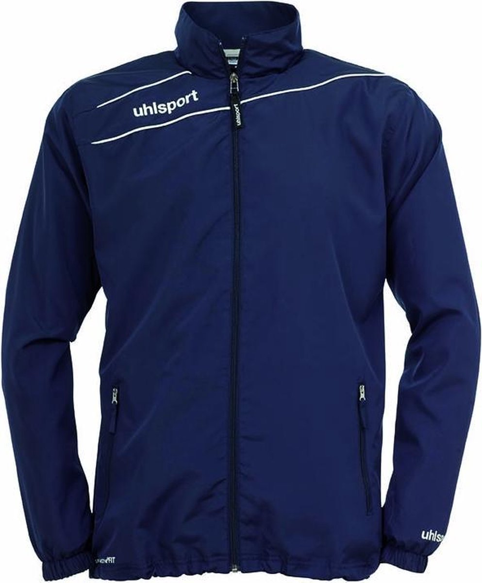 Uhlsport Stream 3.0 Presentatiejas Navy Blauw-Wit Maat XL