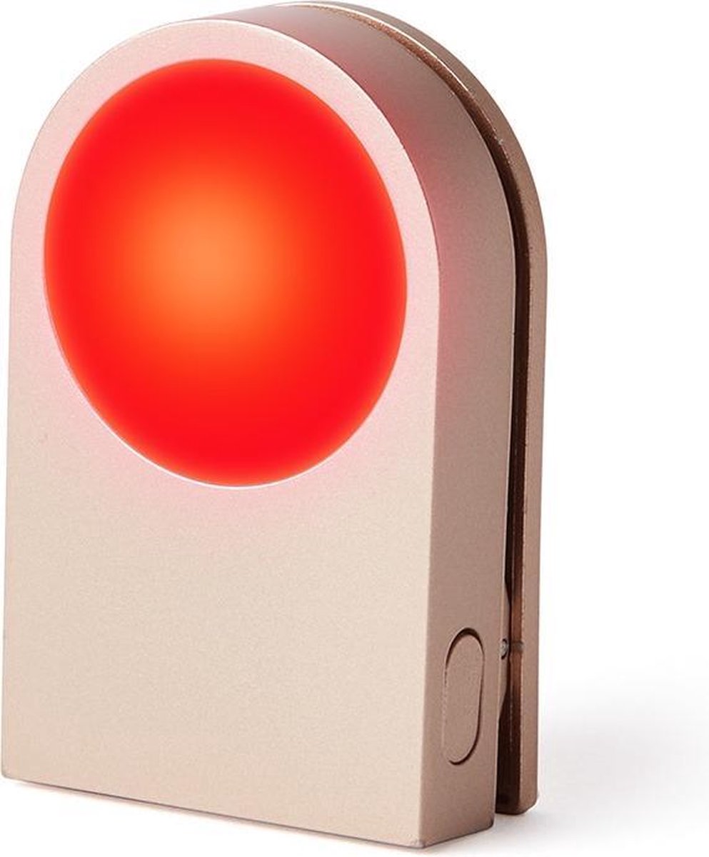 Lexon Lucie Draagbare Led Clip Goud