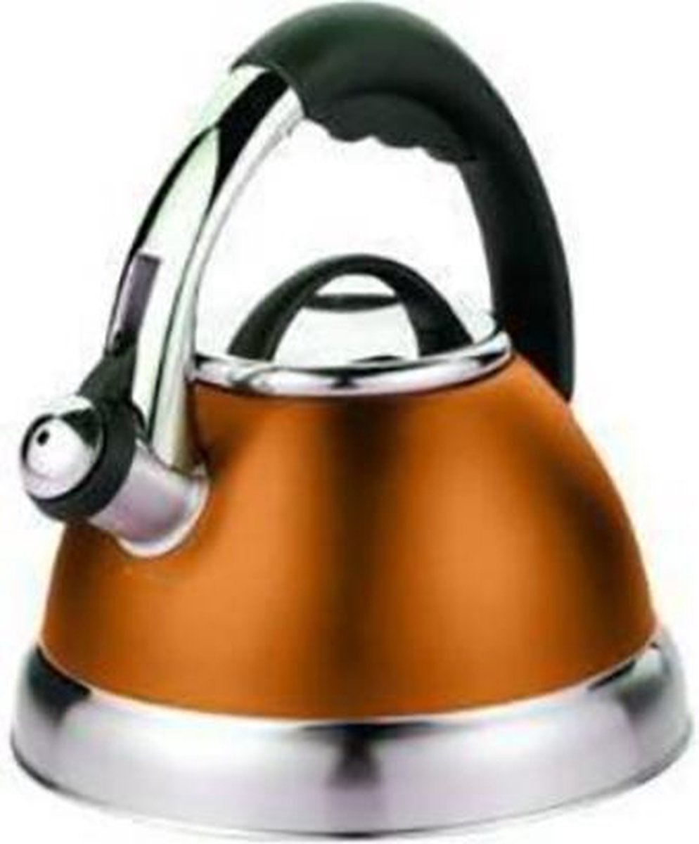 KingHoff Fluitketel - KH-3249 -  Metallic Oranje - 3 l