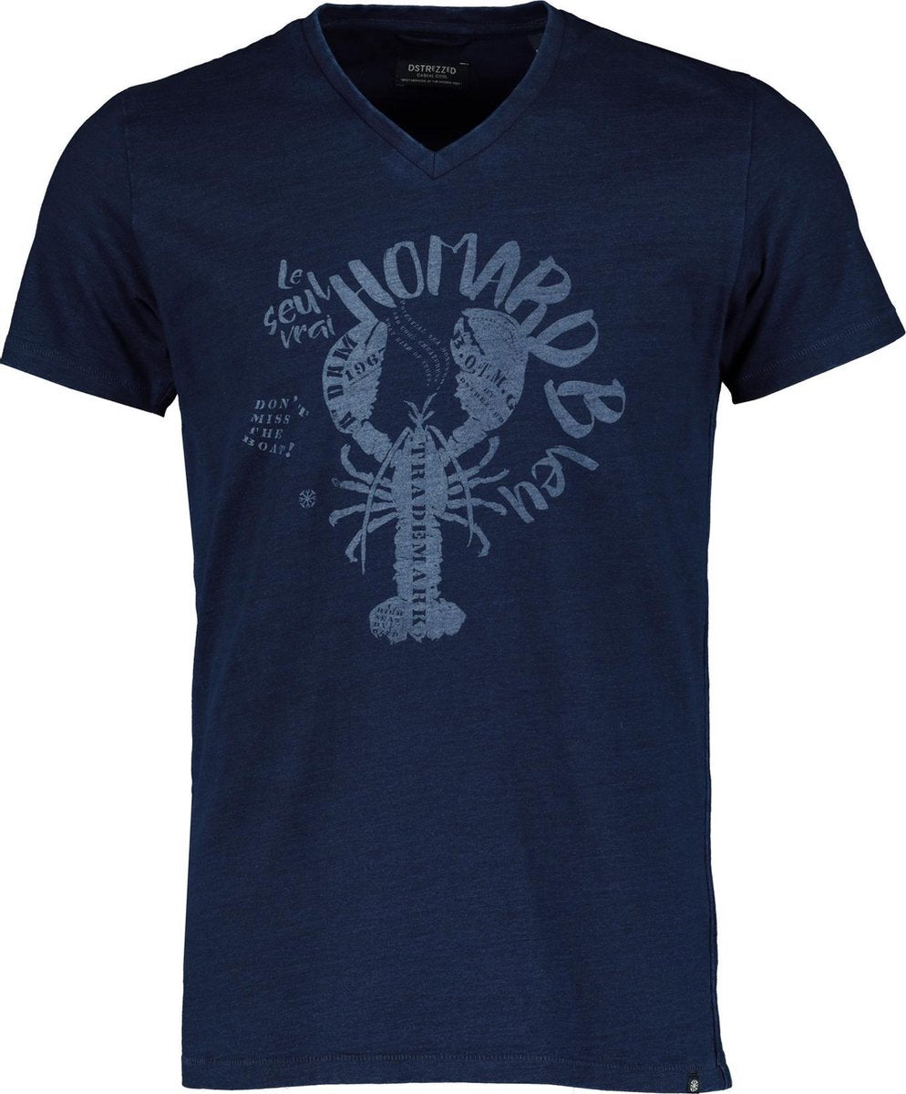 Dstrezzed T-shirt - Slim Fit - Blauw - L