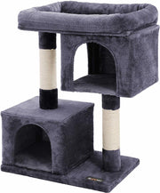 Nancy's Krabpaal Voor Katten Donkergrijs - Krabpaal Kat - Kat Krabpaal 84CM Hoog