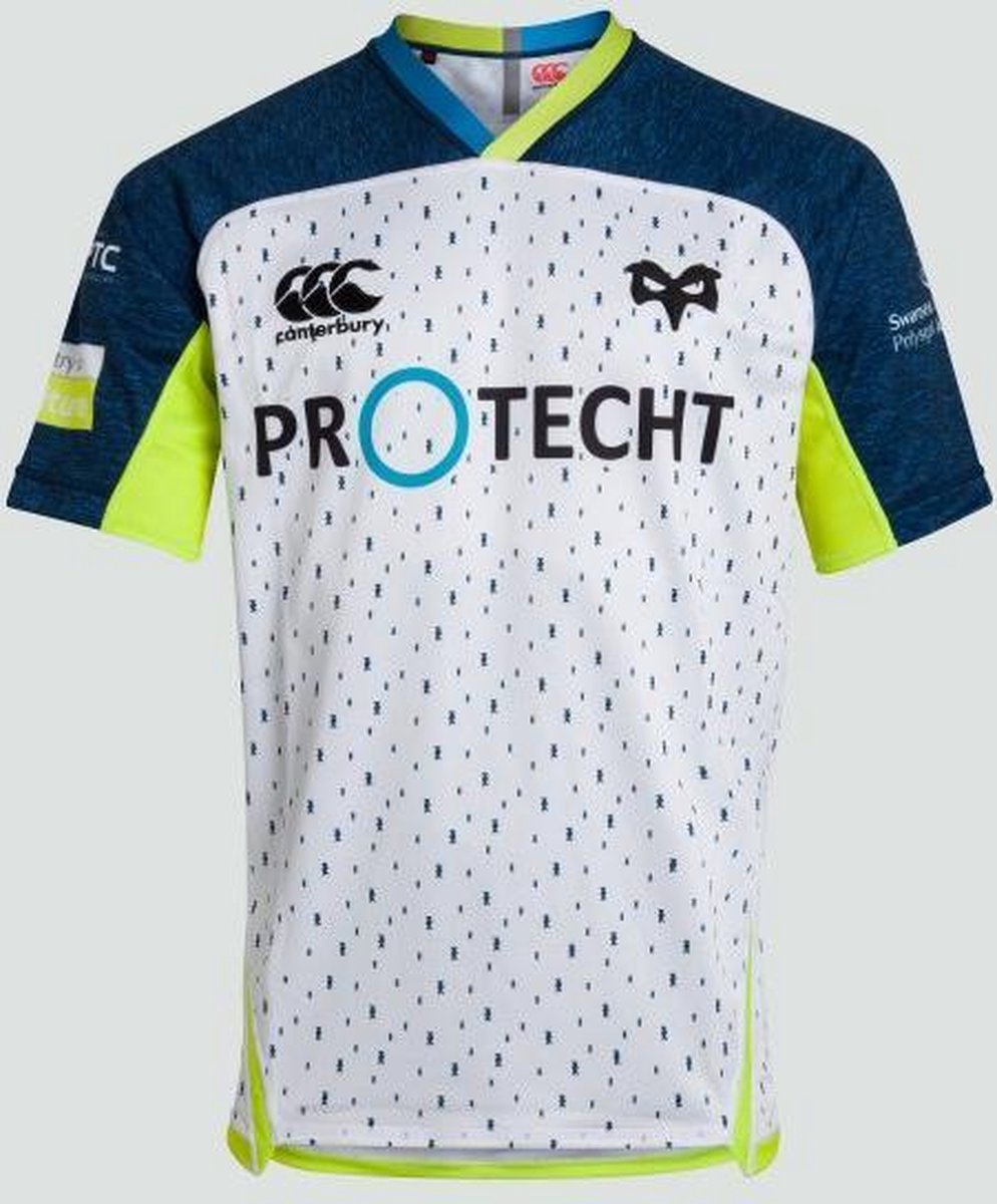 Canterbury Rugbyshirt Ospreys pro Maat L