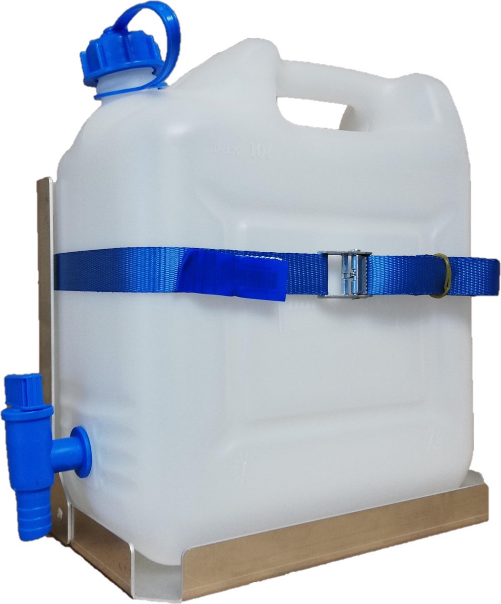 Jerrycan 10L + aluminium houder