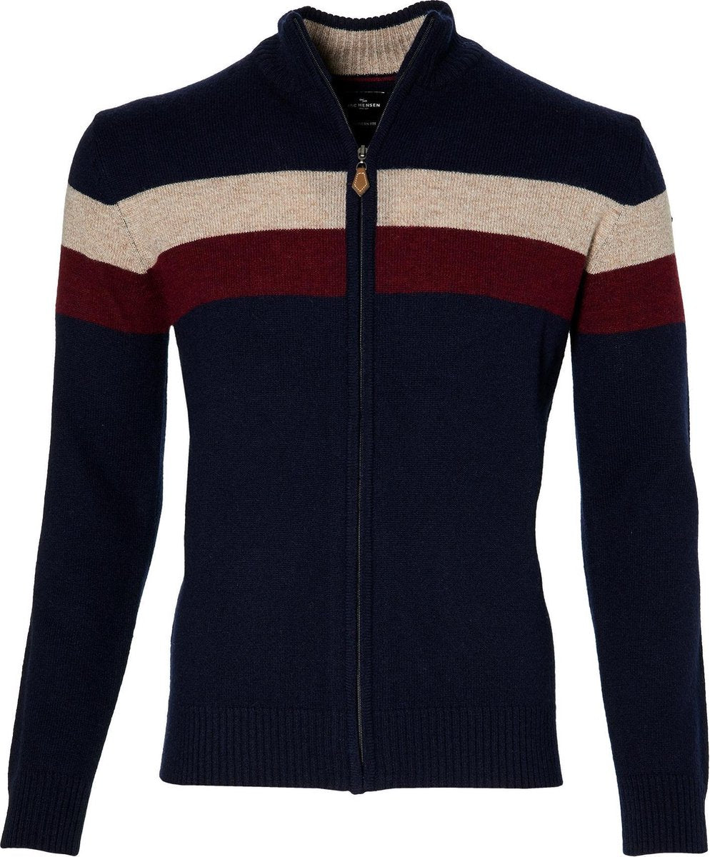 Jac Hensen Vest - Modern Fit - Blauw - 3XL Grote Maten