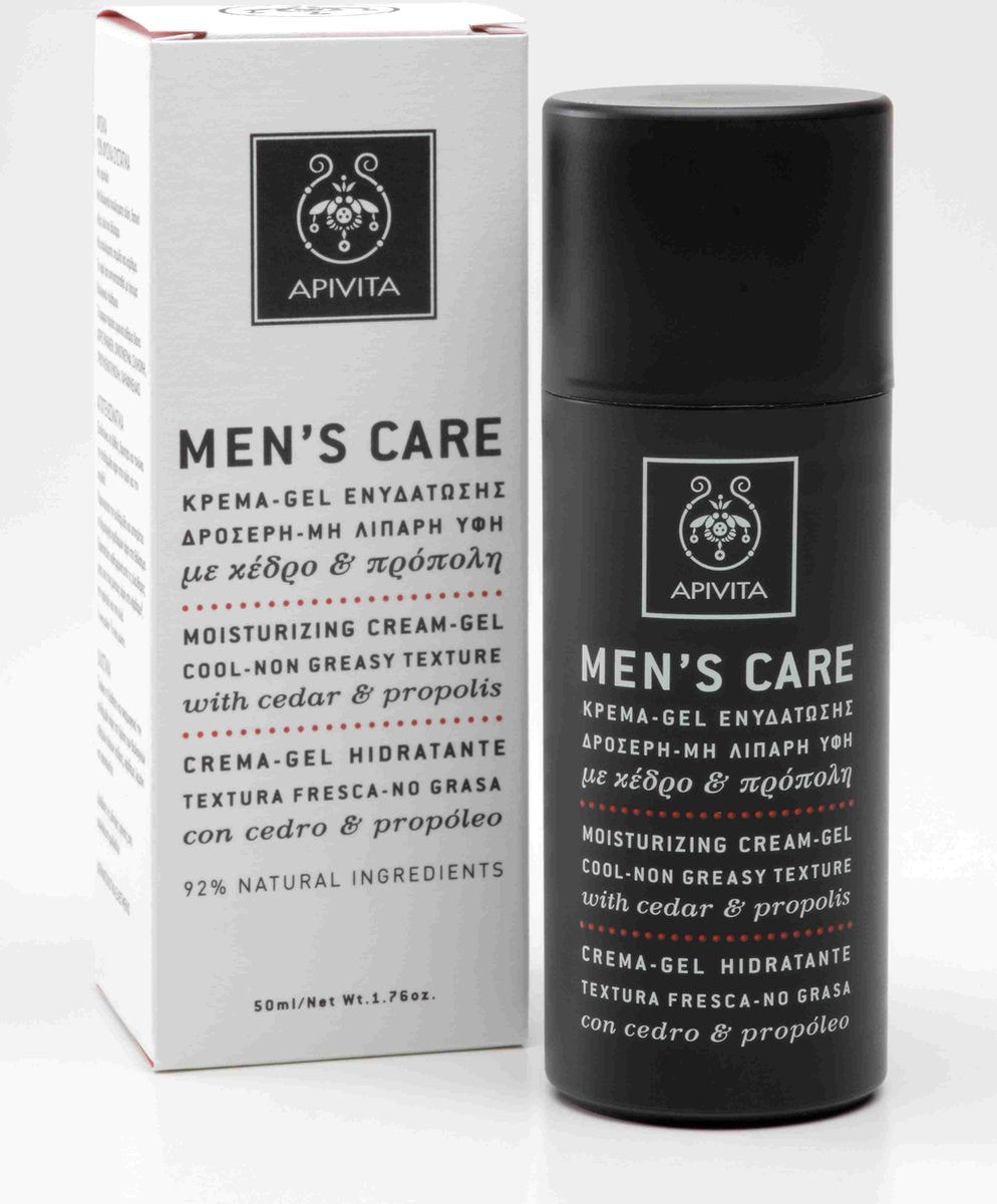 Apivita Moisturizing Cream-Gel for Men