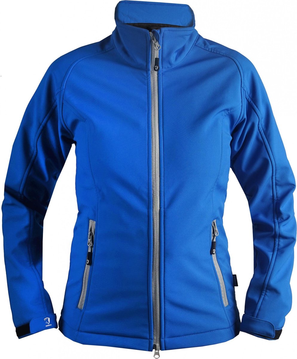 Horka Softshelljas Silhouette Junior Royal Blue Maat 140
