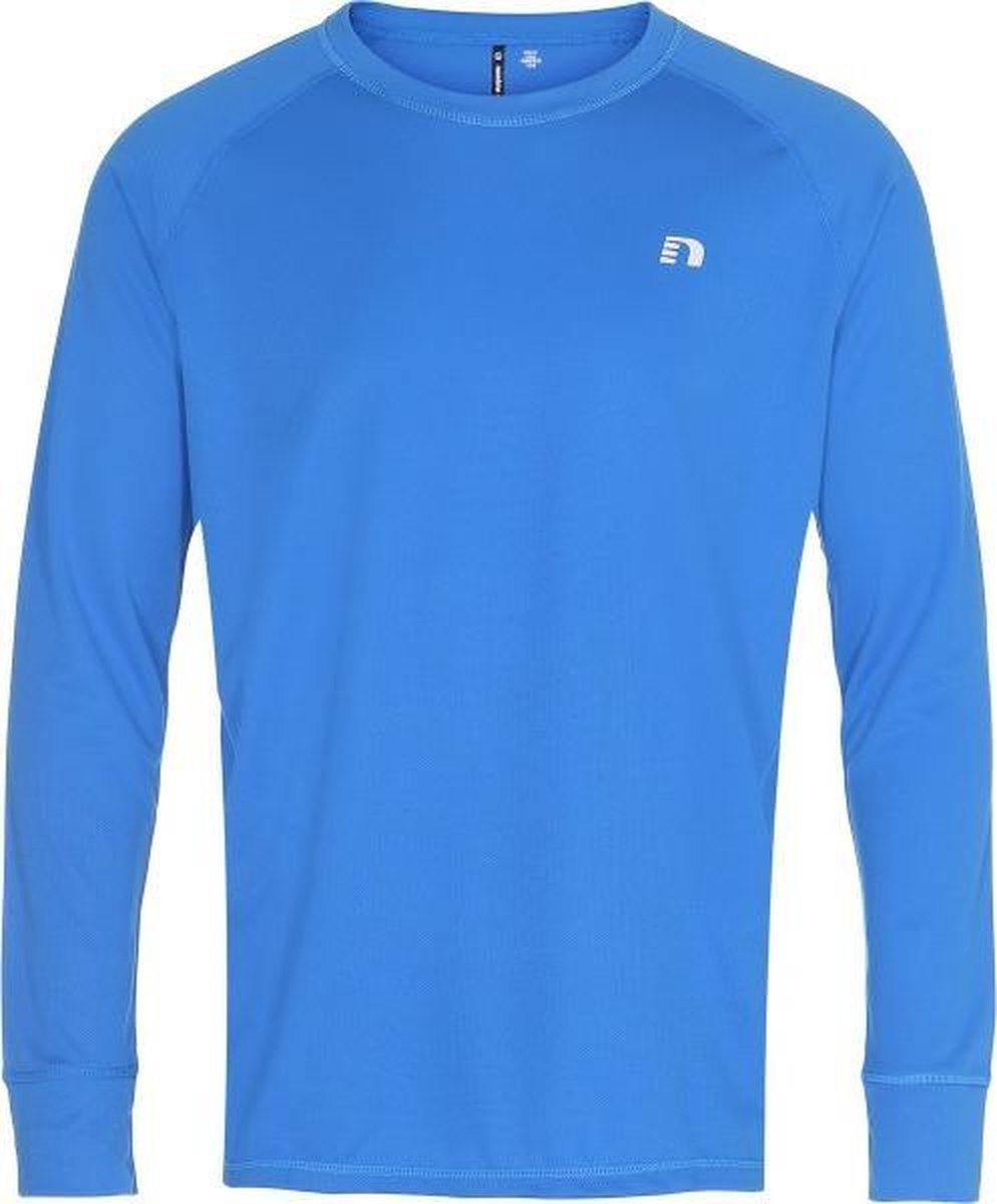 Newline Base Shirt kinderen - blauw - maat 128-140