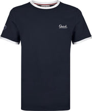 Heren T-shirt Captain - Donkerblauw/Wit