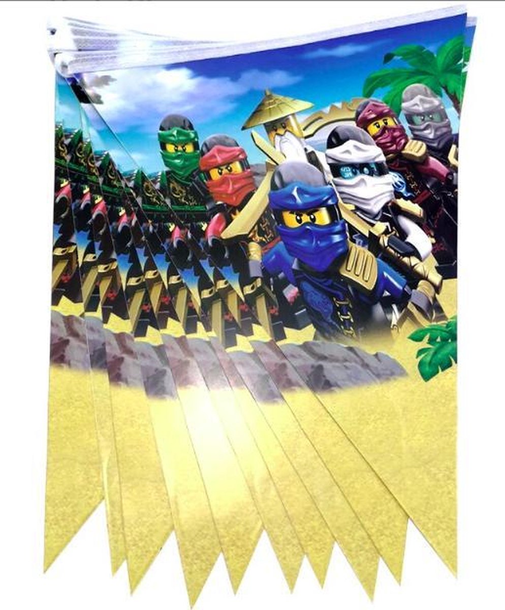ProductGoods - Lego NinJaGo slinger - Lego NinJaGo vlaggenlijn versiering 2