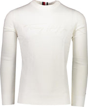 Tommy Hilfiger Trui Wit  - Maat XL - Heren - Herfst/Winter Collectie - Katoen