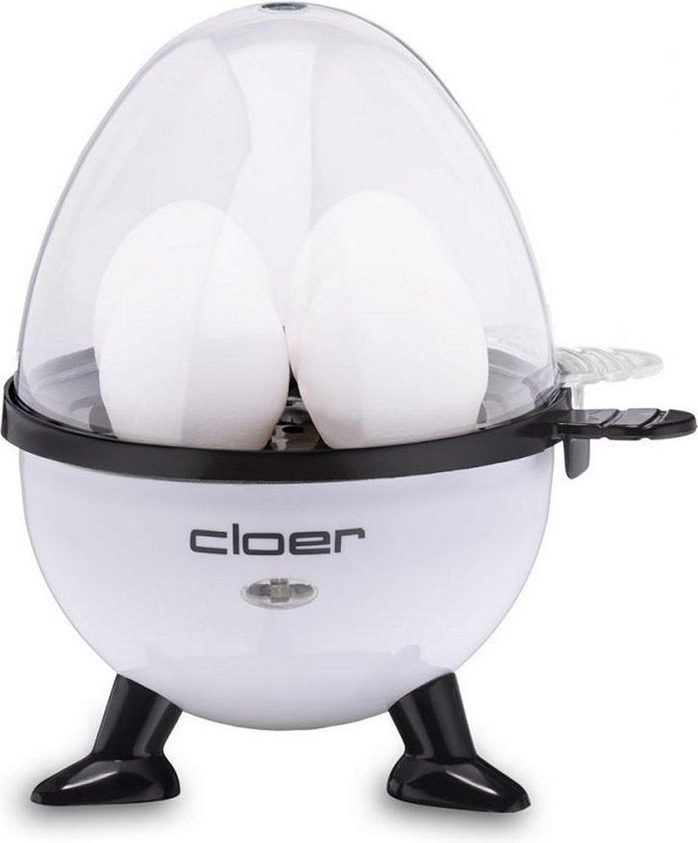 Cloer 6031 Eierkoker voor 4 Eieren 400W Wit