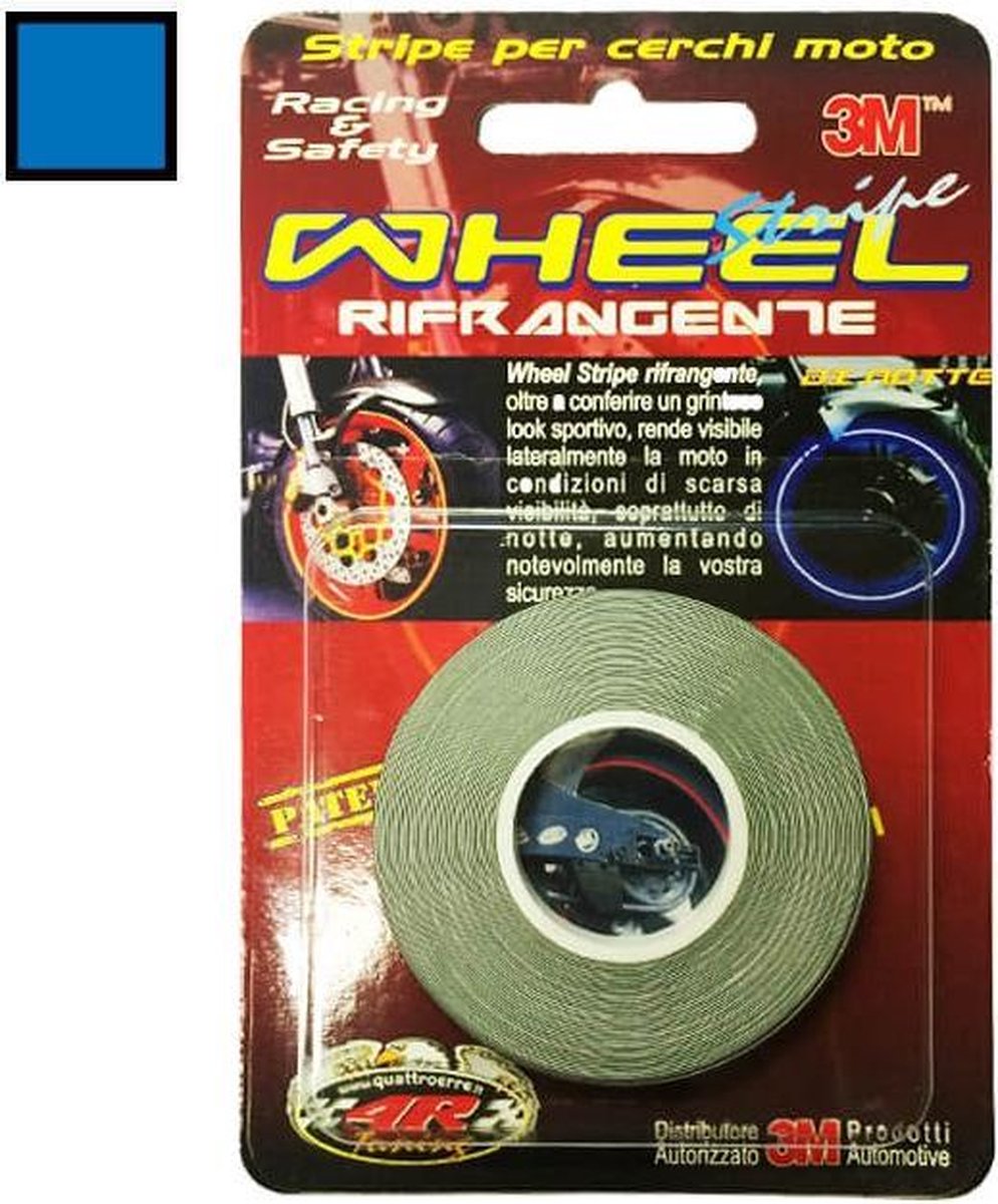 3m Wiel Reflectietape 5 Mm X 6 M Blauw