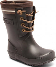 Zwarte kinder regen-/winterlaars Lace Thermo van Bisgaard 32