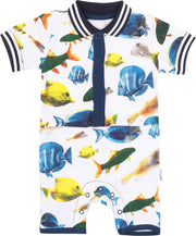 Claesen's rompersuit fish maat 68/74