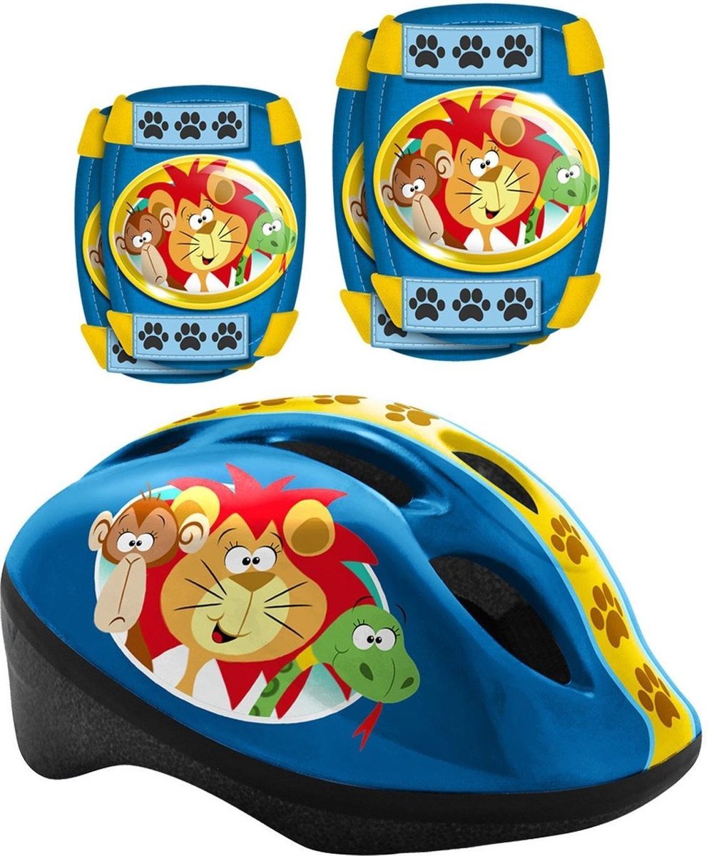 Stamp Beschermset Jungle Animals Blauw 5-delig