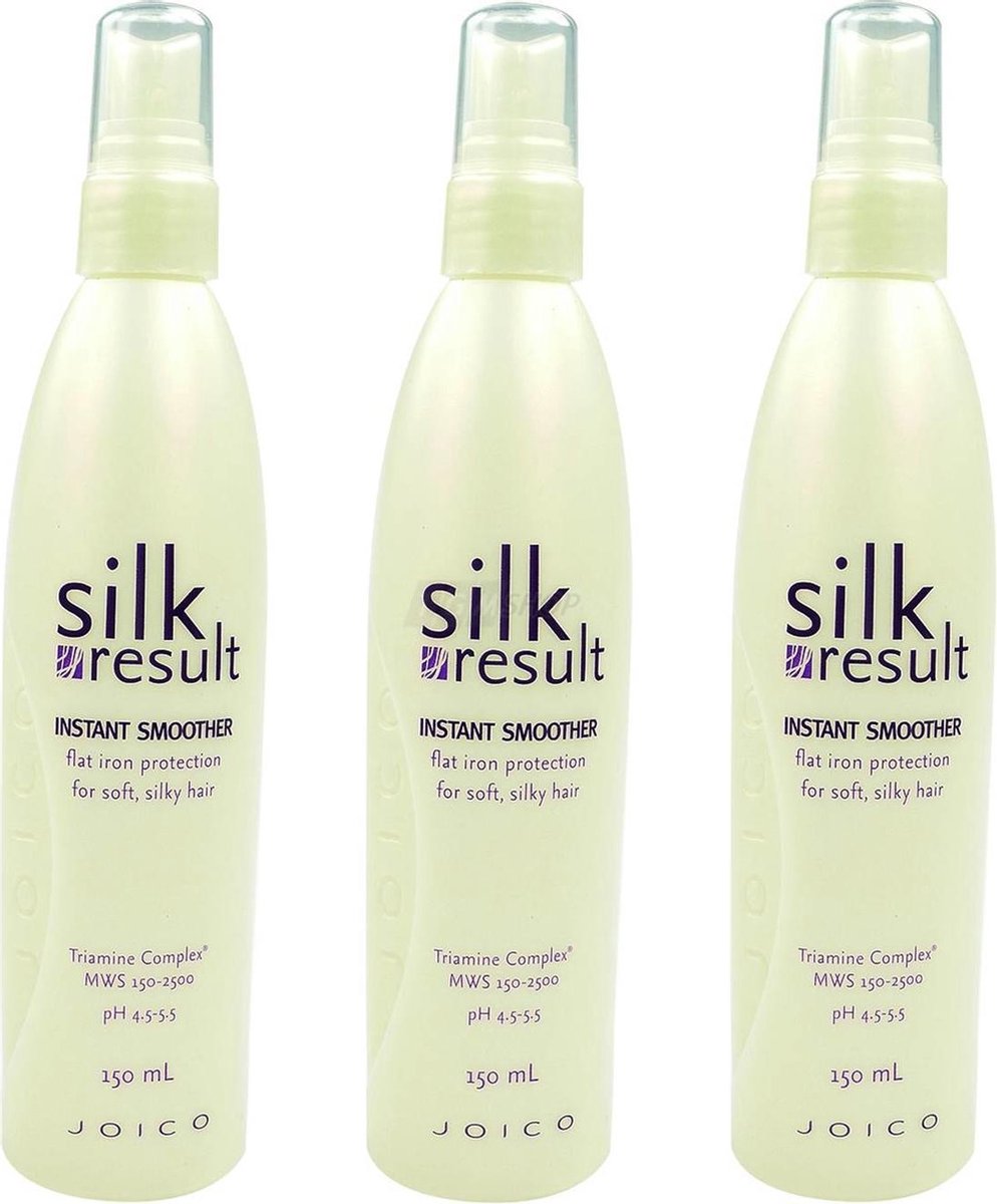 Joico Silk Result Instant Smoother - Bescherming - 3 x 150 ml
