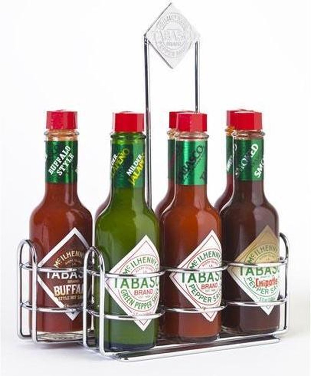 TABASCO® Caddy 'Family of Flavours' 7 pcs 7 x 148ml