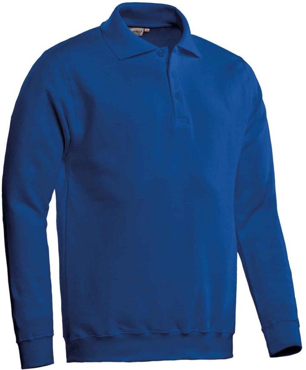 Santino Rick Dames Polosweater korenblauw maat xxl