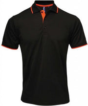 2 x Women's contrast Coolchecker® polo