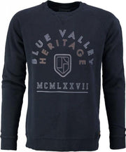 Garcia zachte donkerblauwe sweater - Maat S