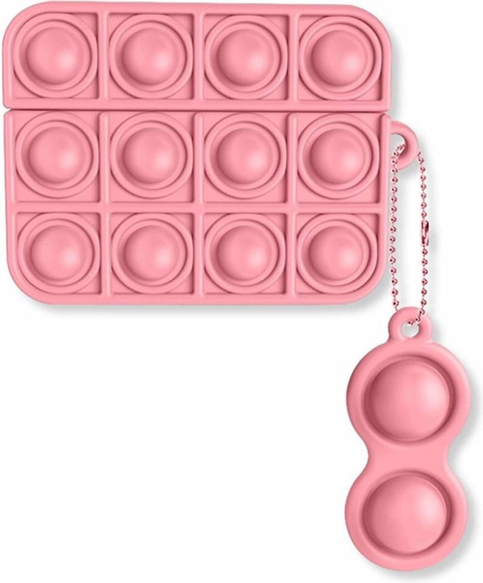 Rodent Pioneer Case Cover Voor Airpods Pro - Siliconen Roze | Watchbands-shop.nl