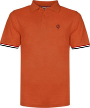 Heren Polo Bloemendaal - Roest Oranje