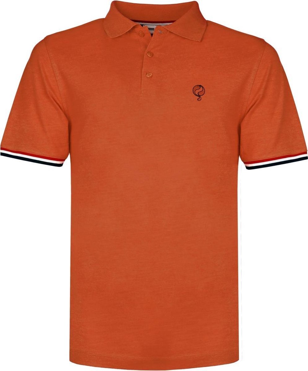 Heren Polo Bloemendaal - Roest Oranje