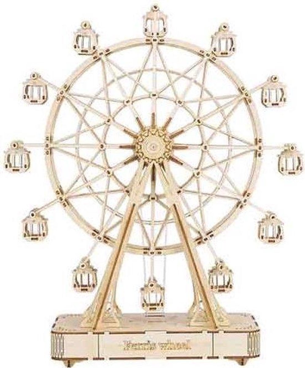 Robotime 3D puzzel modelbouw pakket  Ferris Wheel Music Box TGN01