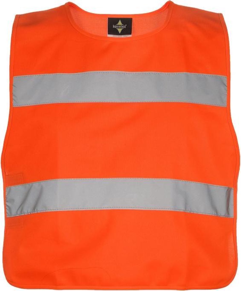 KX102 Korntex Veiligheid Poncho Kind - Maat XS (3-4 jaar) – Oranje