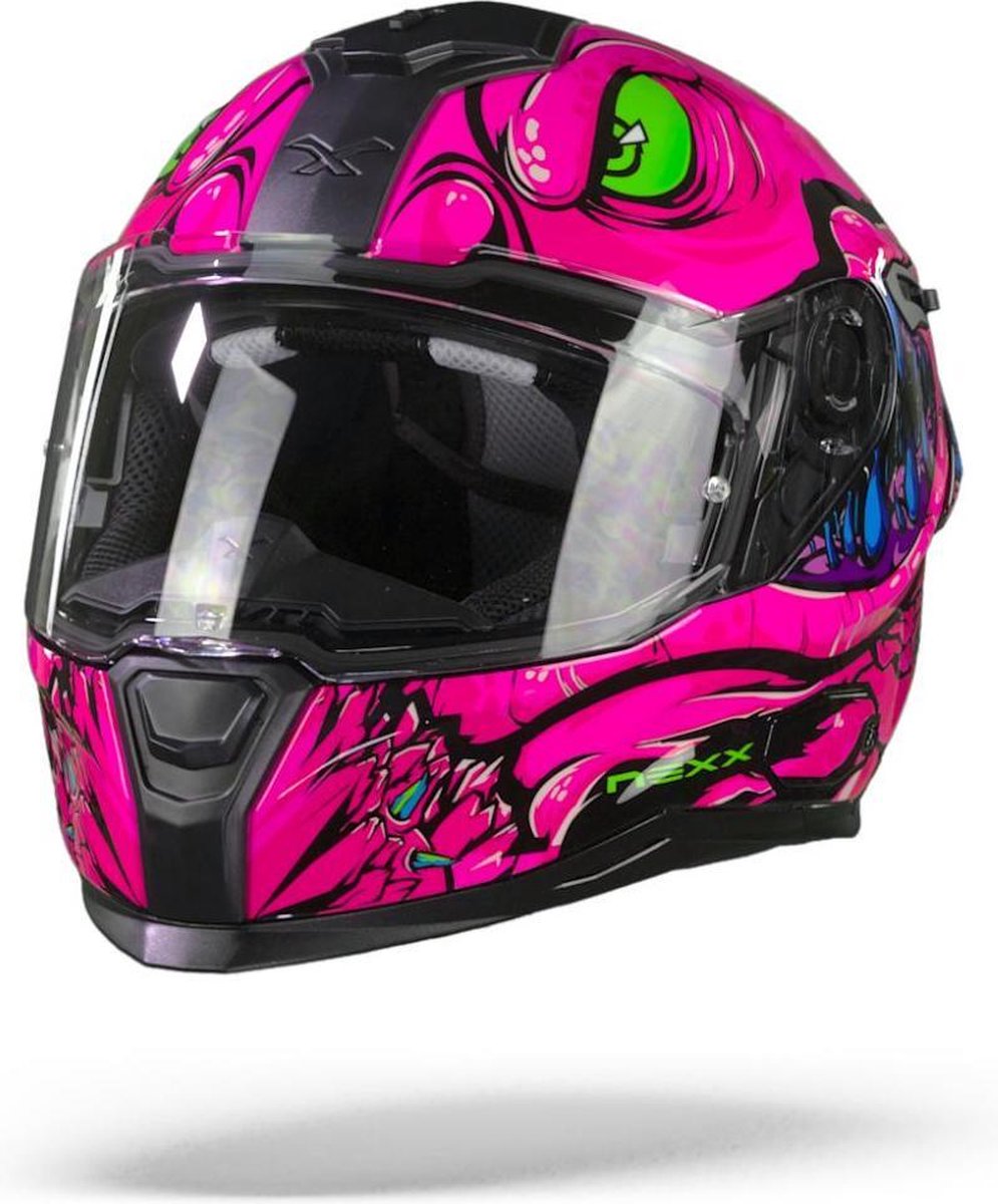 Nexx SX.100R Abisal Pink Blue  M