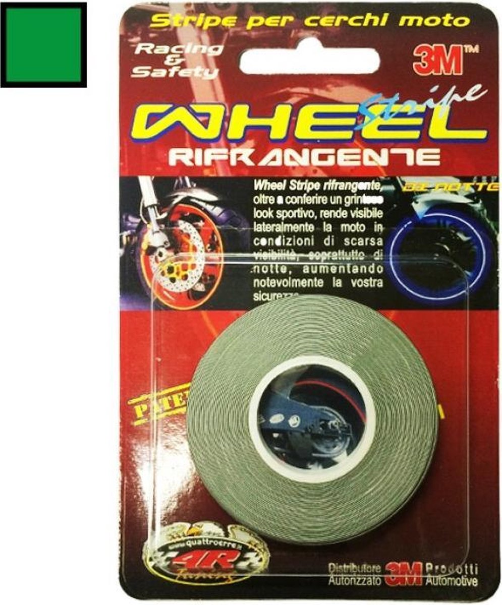 3m Wiel Reflectietape 5 Mm X 6 M Groen