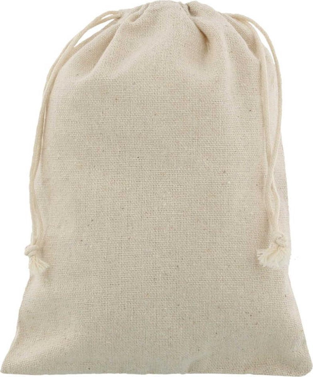 Shingyo Linnen zakje (PE) diversen maten - Product Maat: 18x24cm / Product Hoeveelheid: 100 st.