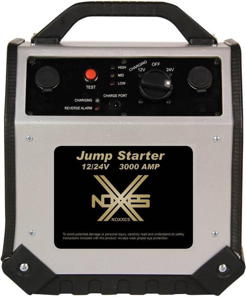 12V/24V Professionele Jumpstarter 3000A| Geschikt voor lichte en zeer zware toepassingen| Startaccu | Startbooster