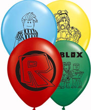 Doodadeals® | Roblox Ballonnen | 4 stuks | Feestballonen | Thema Ballonnen