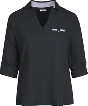 Blouse Romy in wafelkatoen Oeko-tex